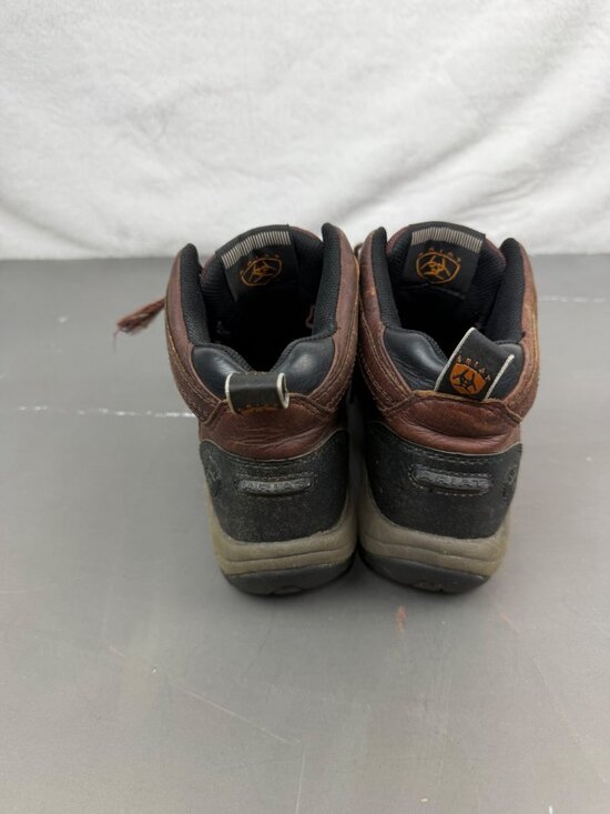 Ariat ATS Leather Waterproof Lace-Up Work Boots US 7.5 B Mens Brown Comfortable main image 2